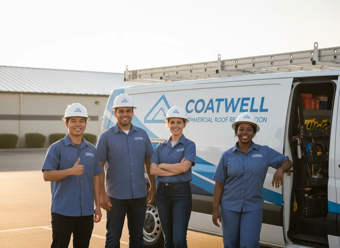 Commercial roof coating company in Lemont, IL